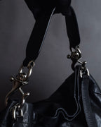 "BALLY" Soft grained calf shoulder bag