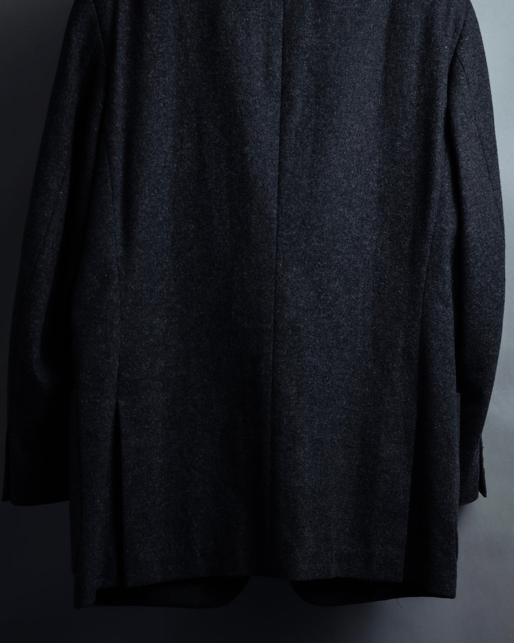 "BURBERRY" Marbled wool unlined tailored jacket