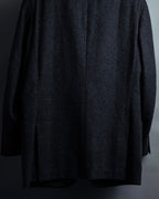 "BURBERRY" Marbled wool unlined tailored jacket