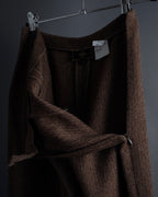 "FENDI" Velvet switching design herringbone set up