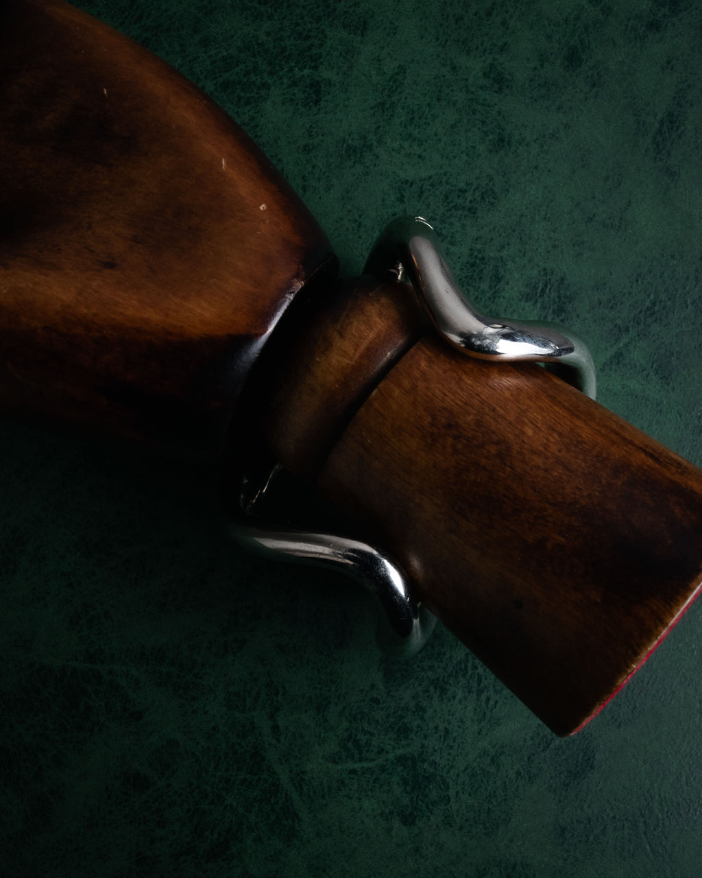 -SPECIAL- “Dior” 2003-2006 Knot stone silver cuff