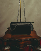 –SPECIAL– "Maison Margiela" 2020's Quilted leather chain shoulder bag