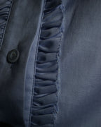 “GUCCI” 2015-2016 Ruffled collar cotton shirt