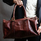 "Cartier" Horizontal design Bordeaux color boston bag