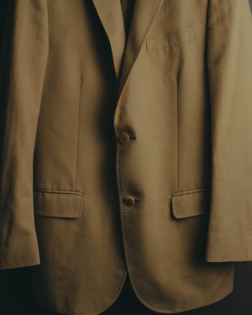 “GUCCI” 00’s-10’s Cotton mohair tailored jacket