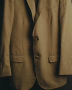 “GUCCI” 00’s-10’s Cotton mohair tailored jacket