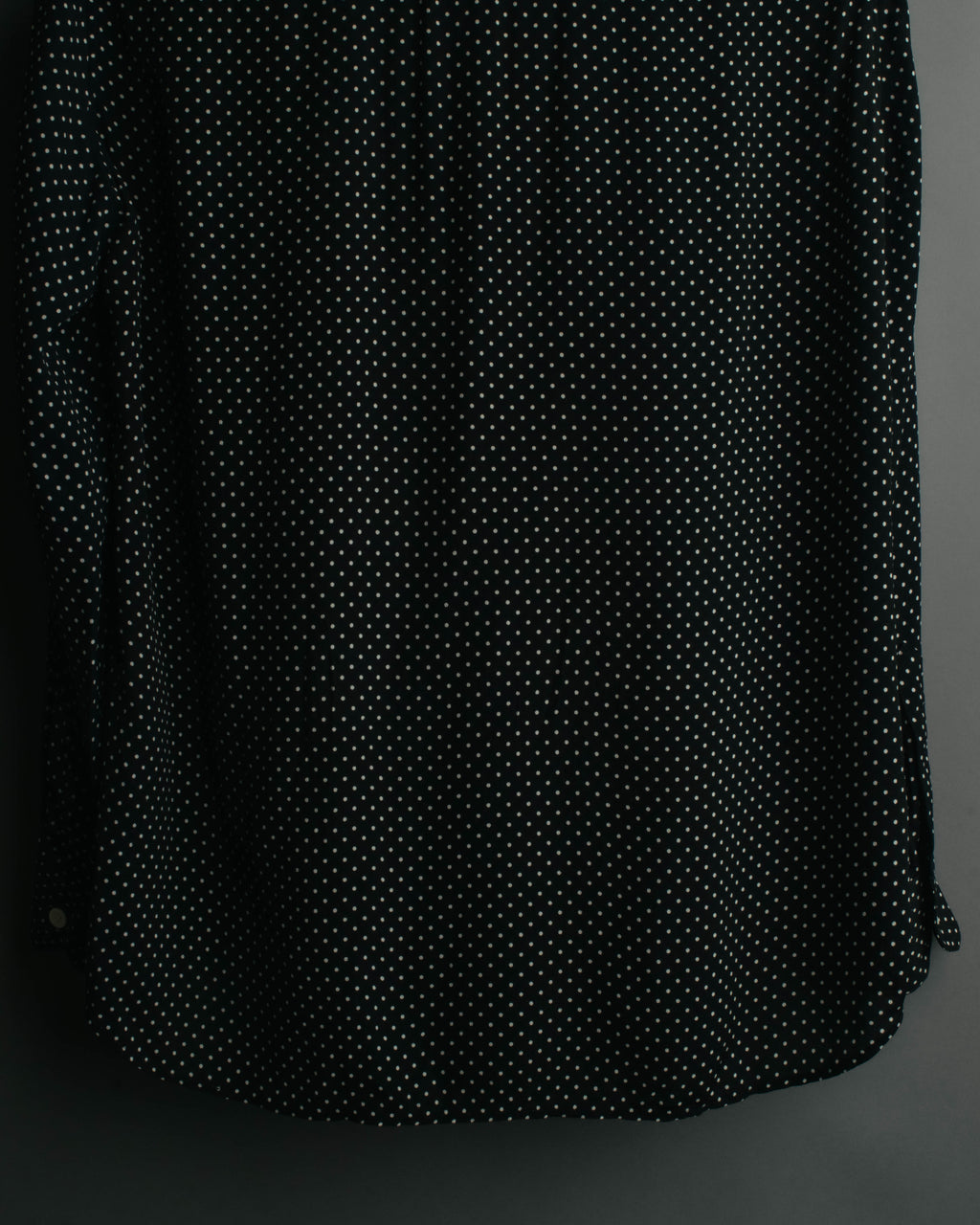 "CELINE" 2010's-2020's Polka dot viscose long sleeve shirt