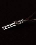Pre-Loved/ Diamond(0.50ct) Cross Top Platinum Necklace