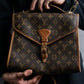 "LOUIS VUITTON" Monogram pattern belair 2way bag