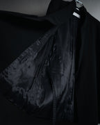 "Max Mara" 00’s Minimalist wrap-front structured jacket