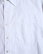 Ami alexandre mattiussi/ Oversized Long Dress Shirt White