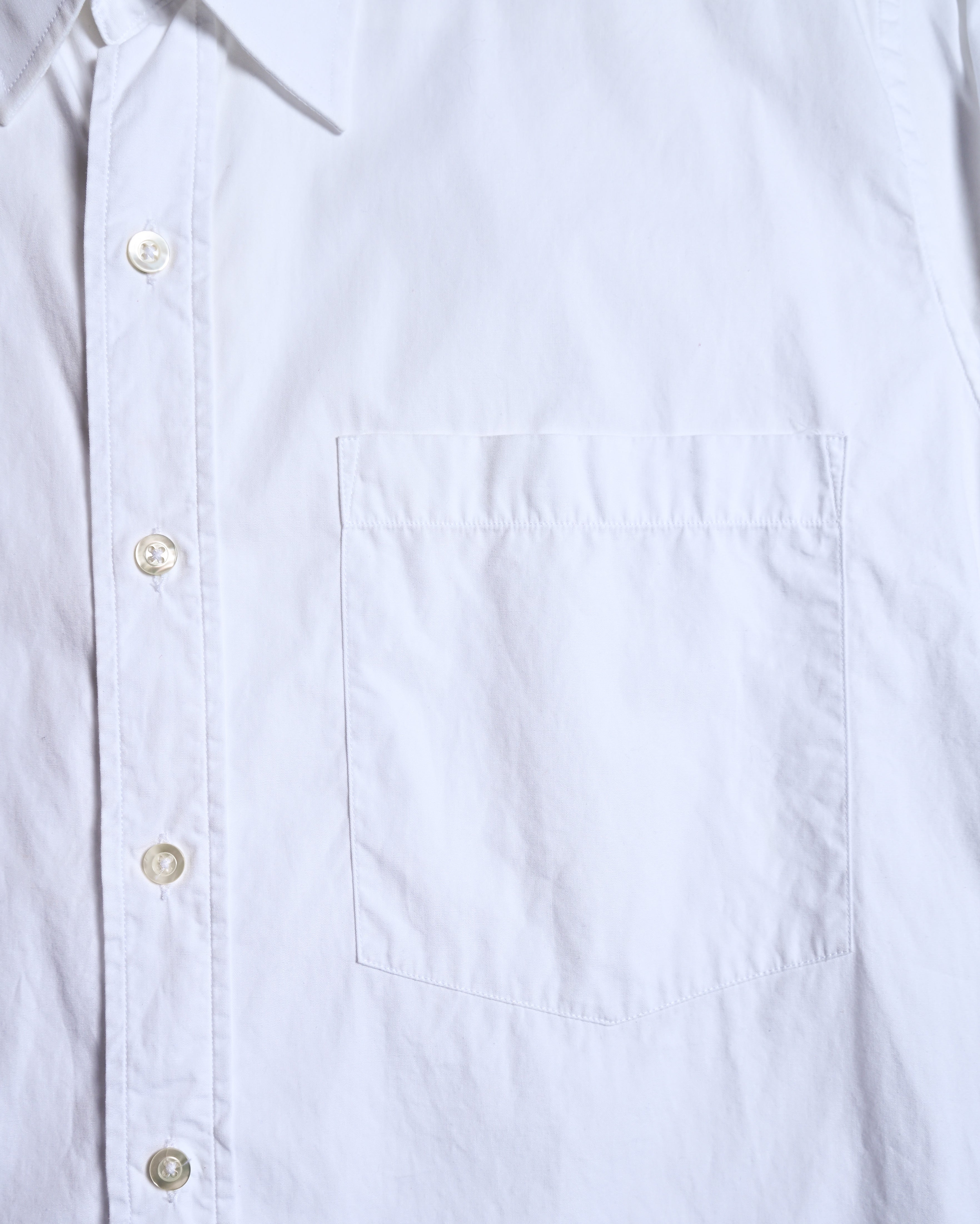 Ami alexandre mattiussi/ Oversized Long Dress Shirt White