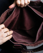 "CELINE" Stud design bordeaux color boogie bag