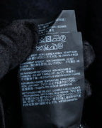 "Saint Laurent" Handsome face embroidery mohair blend oversized knit