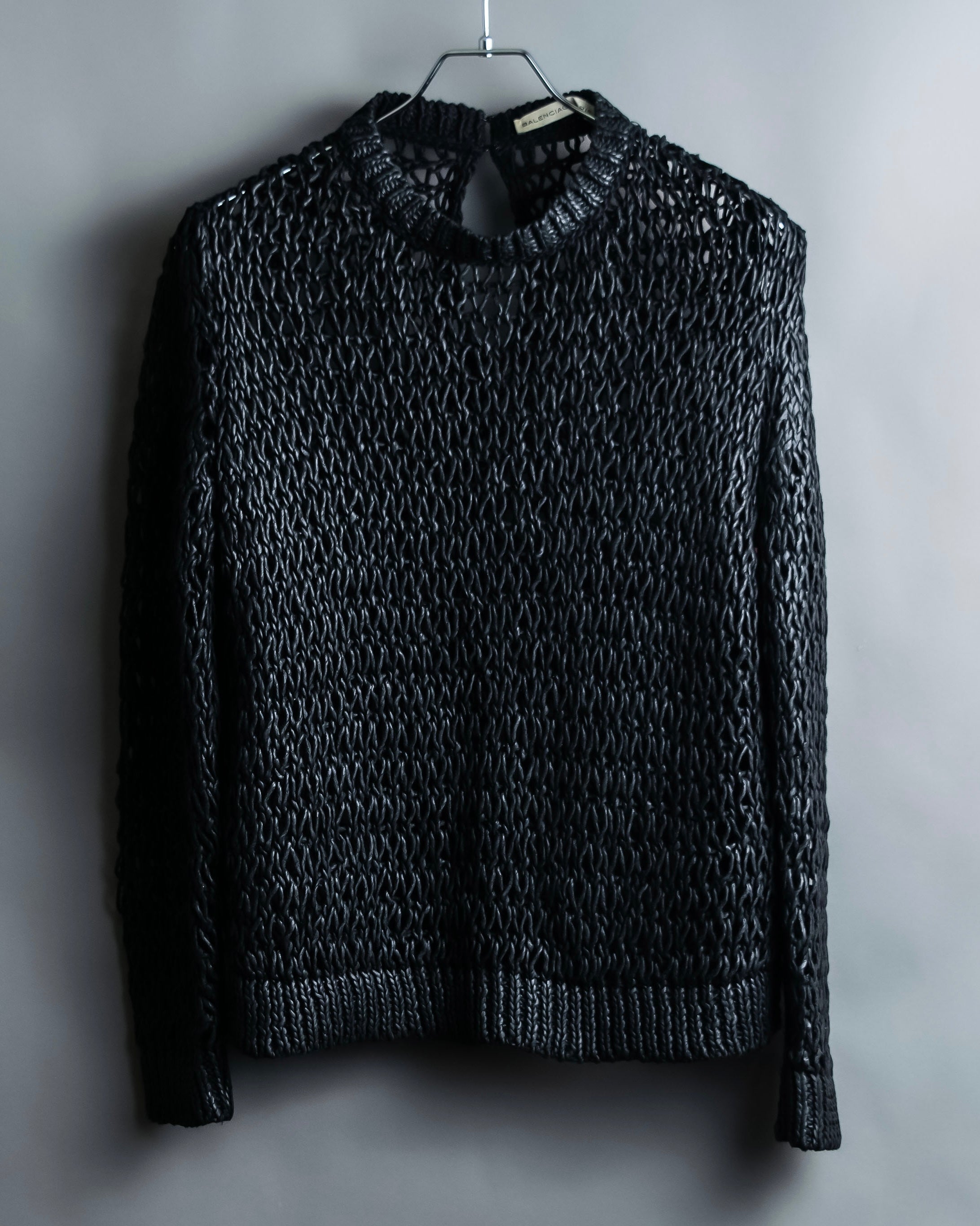 "BALENCIAGA" Cotton special low gauge summer knit