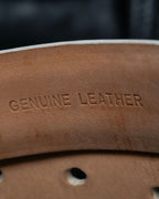 "GIORGIO ARMANI" Genuine leather white color belt