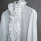 “Dolce&Gabbana”  Front volume frill designed shirt