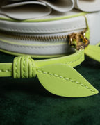 "Kate Spade" 3D rose design round hand bag