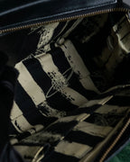 "Vivienne Westwood" Horizontal orb logo engraved hand bag