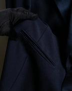 "CHRISTIAN DIOR MONSIEUR" Satin switching design tuxedo dress set up