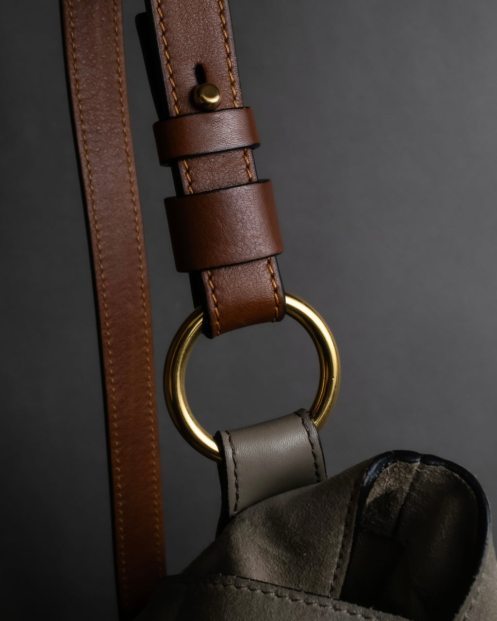 "Chloe" LEXA series 2way leather shoulder bag