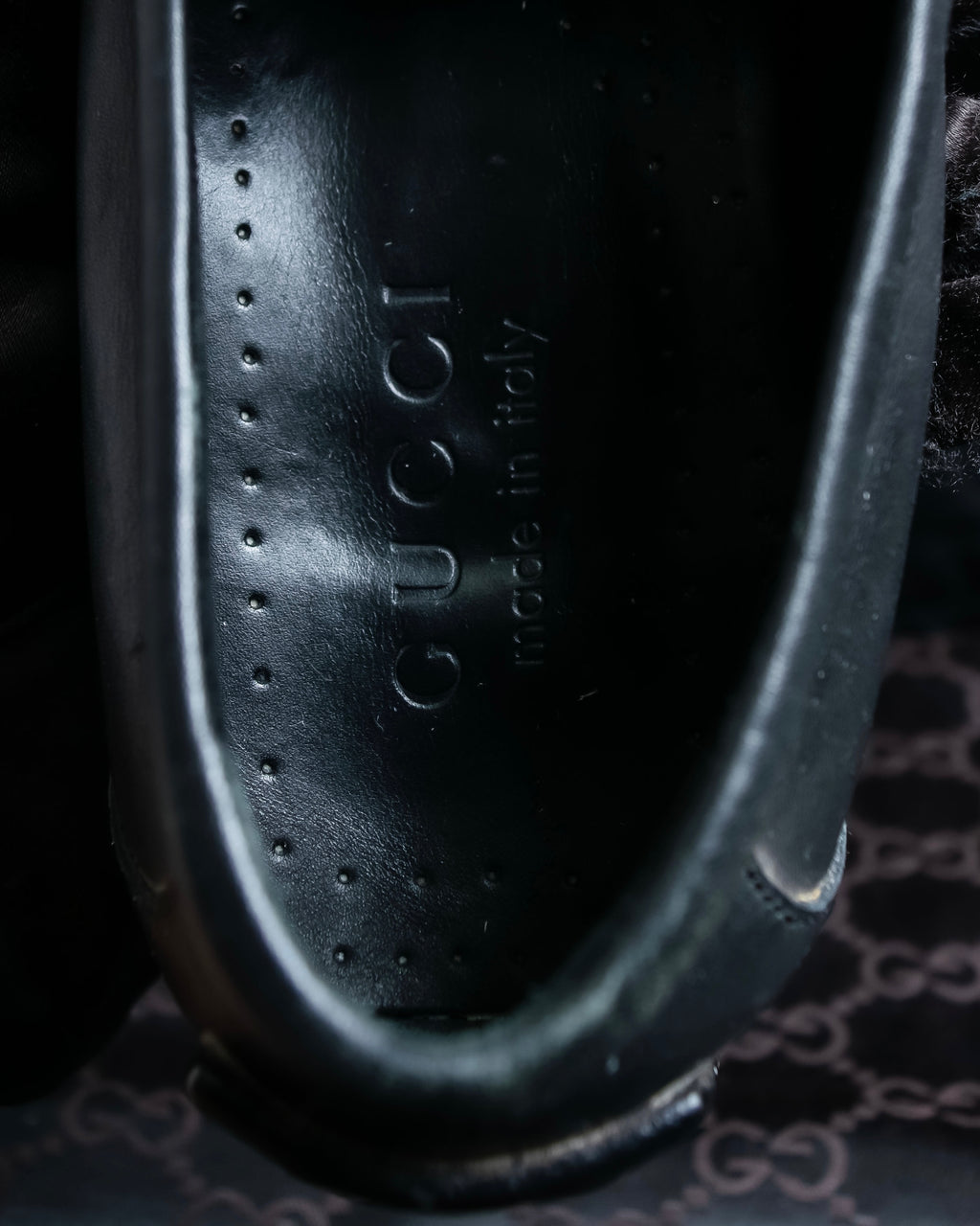 "GUCCI" Shelly line detail driving shoes