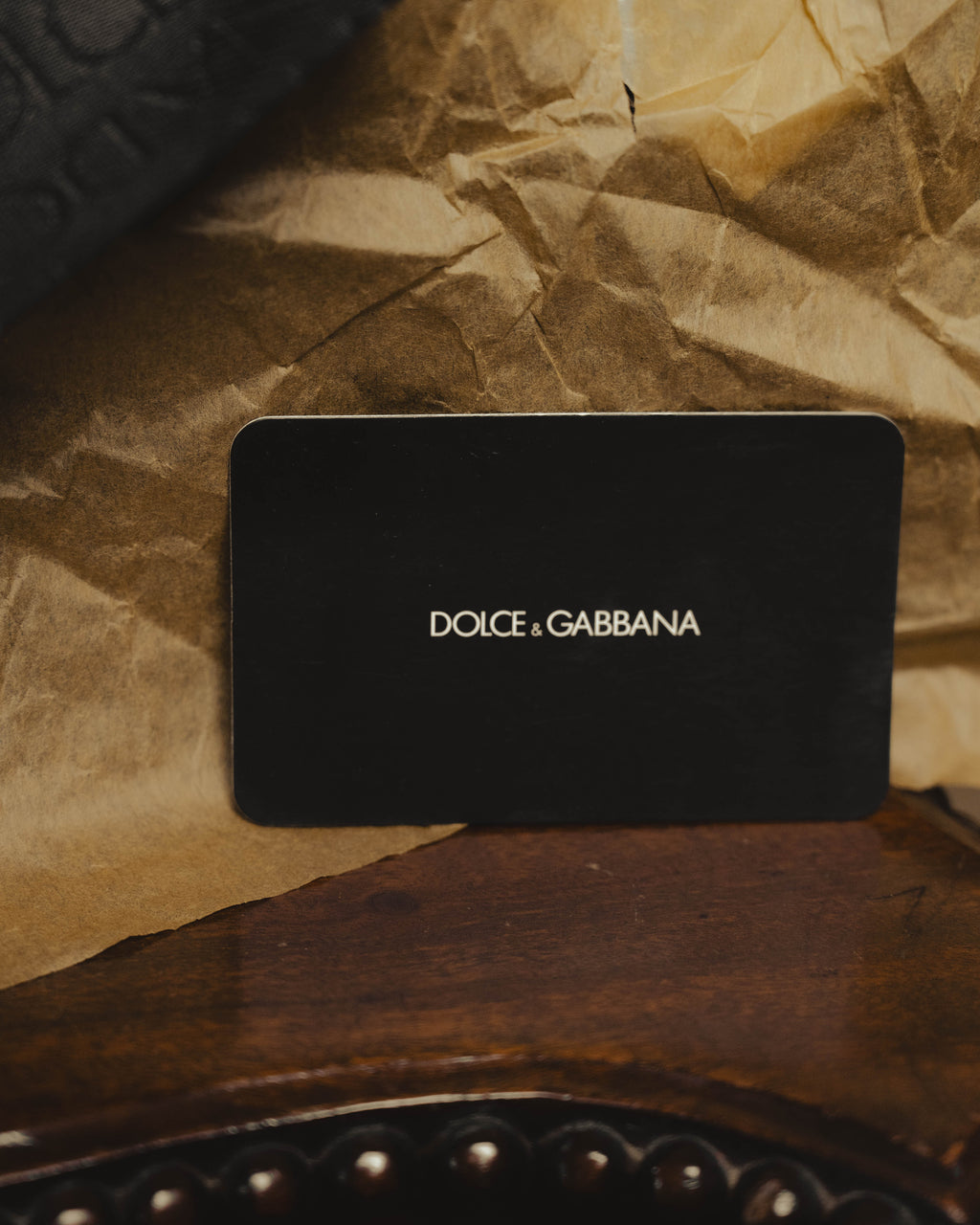 "DOLCE & GABBANA" 00's-10's Black suede wingtip oxford shoes