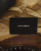 "DOLCE & GABBANA" 00's-10's Black suede wingtip oxford shoes