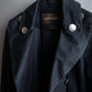 "LOUIS VUITTON" Metal button detailing belted trench coat