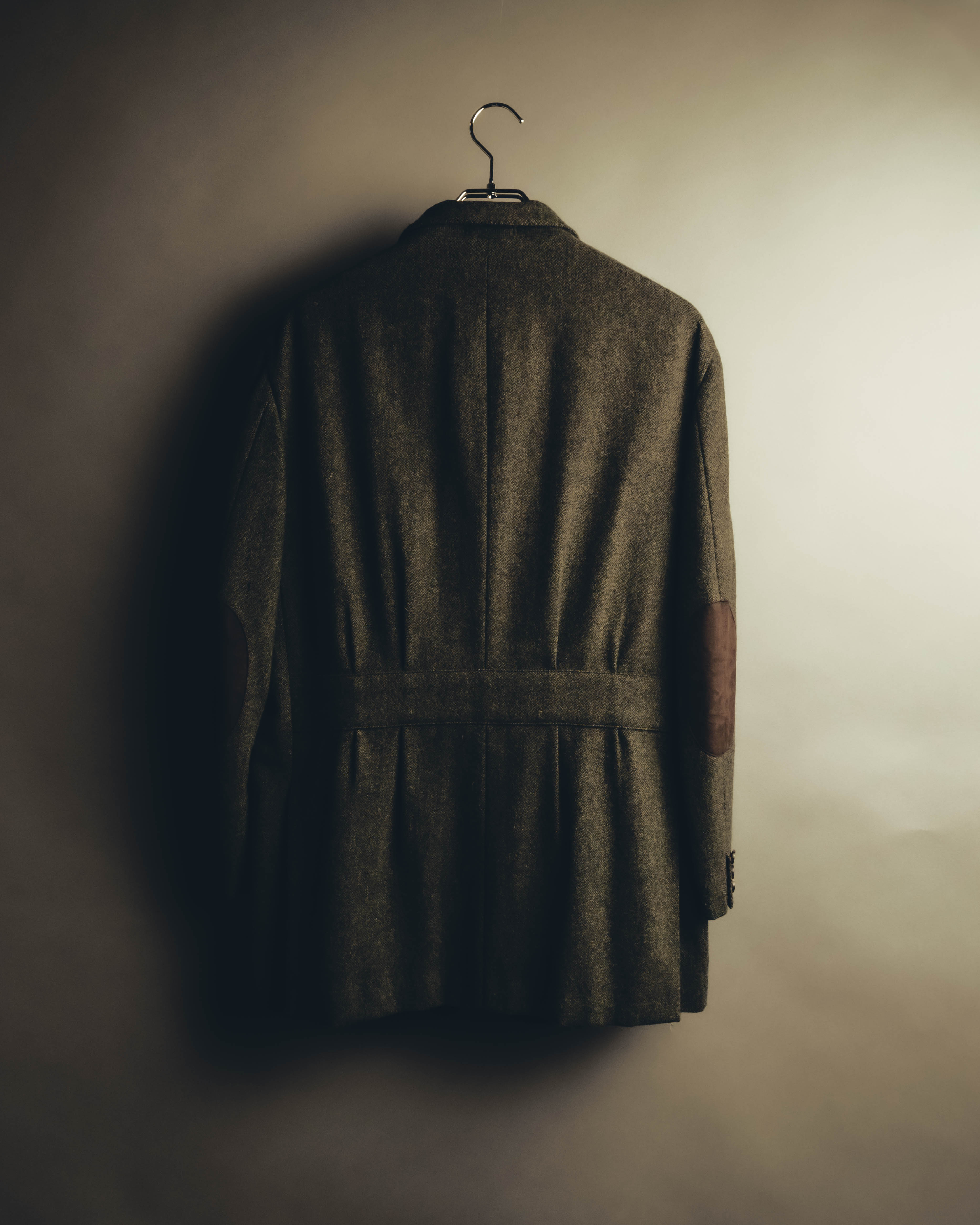 "BURBERRY LONDON" 00's-10's Classic wool tweed coat
