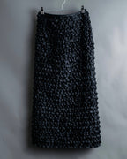 “tricot COMME des Garçons AD1999" Ribbon designed long skirt