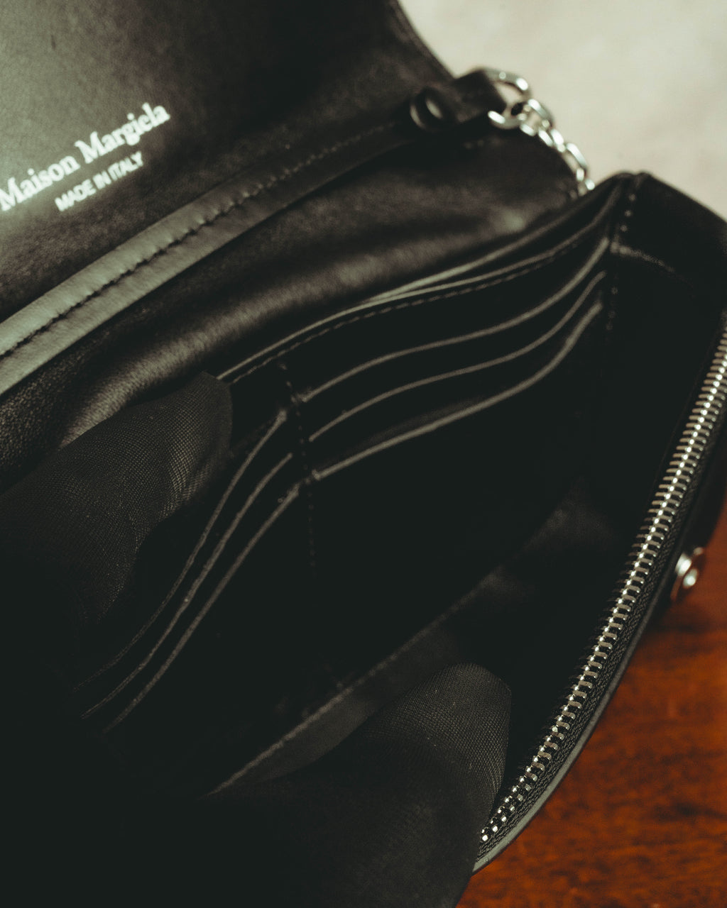 –SPECIAL– "Maison Margiela" 2020's Quilted leather chain shoulder bag