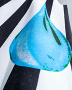 "RAF SIMONS" 14ss Neoprene graphic sleeveless T-shirt