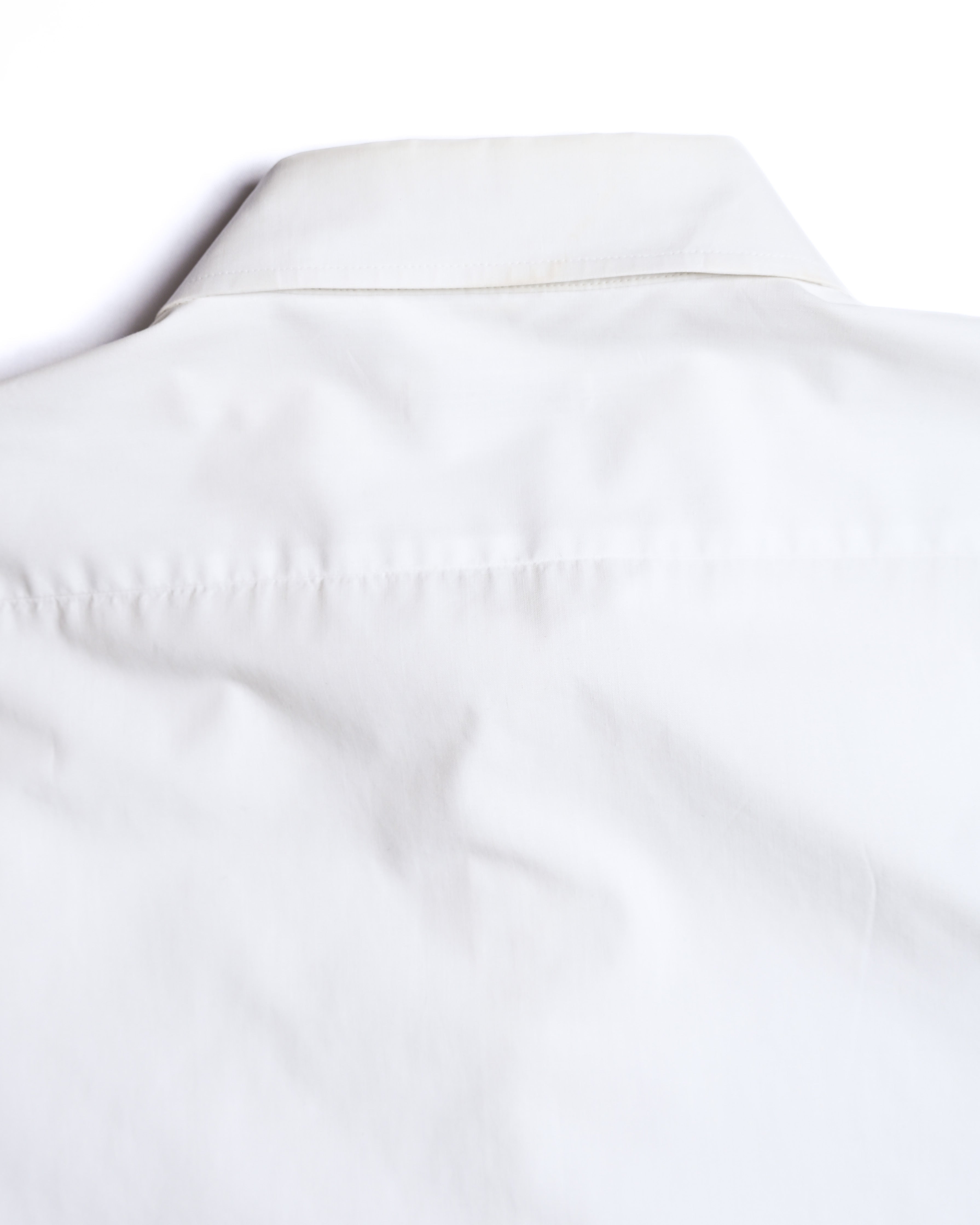 Christian Dior/ Relax Fit French Cuff Dress Shirt White