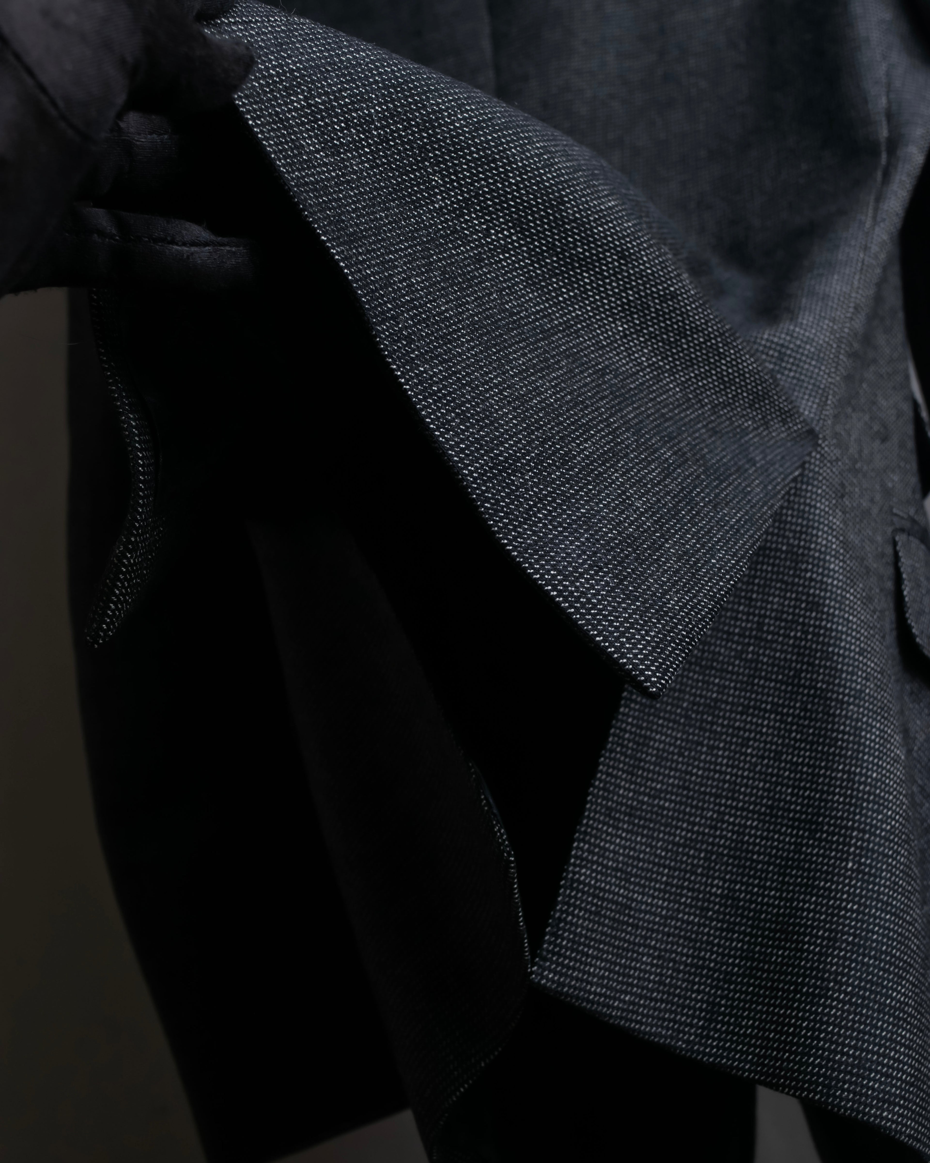 "GUCCI" 90's Tom Ford period bird eye weave set up