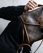 "LOUIS VUITTON" Monogram pattern belair 2way bag