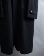 "YOHJI YAMAMOTO" Straight line stand collar coat