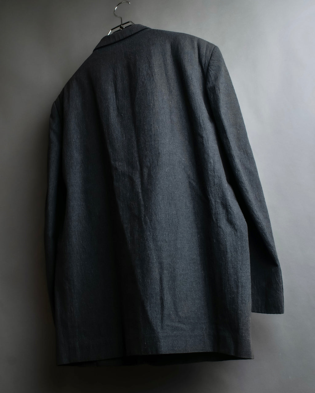 "COMME des GARCONS HOMME" 03SS fine all-over pattern cotton tailored jacket
