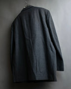 "COMME des GARCONS HOMME" 03SS fine all-over pattern cotton tailored jacket