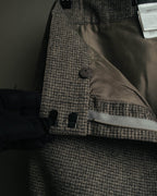 -SPECIAL- “CHANEL” 05AWmicro houndstooth tweed wide trousers