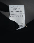 "HERMES" 00’s Minimal wool cashmere crewneck knit