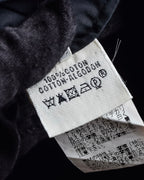 "HERMES" Gaultier period twisted sleeve cotton shirt