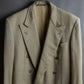 "CHRISTIAN DIOR MONSIEUR"
Peaked lapel double breasted wool tailored jacket