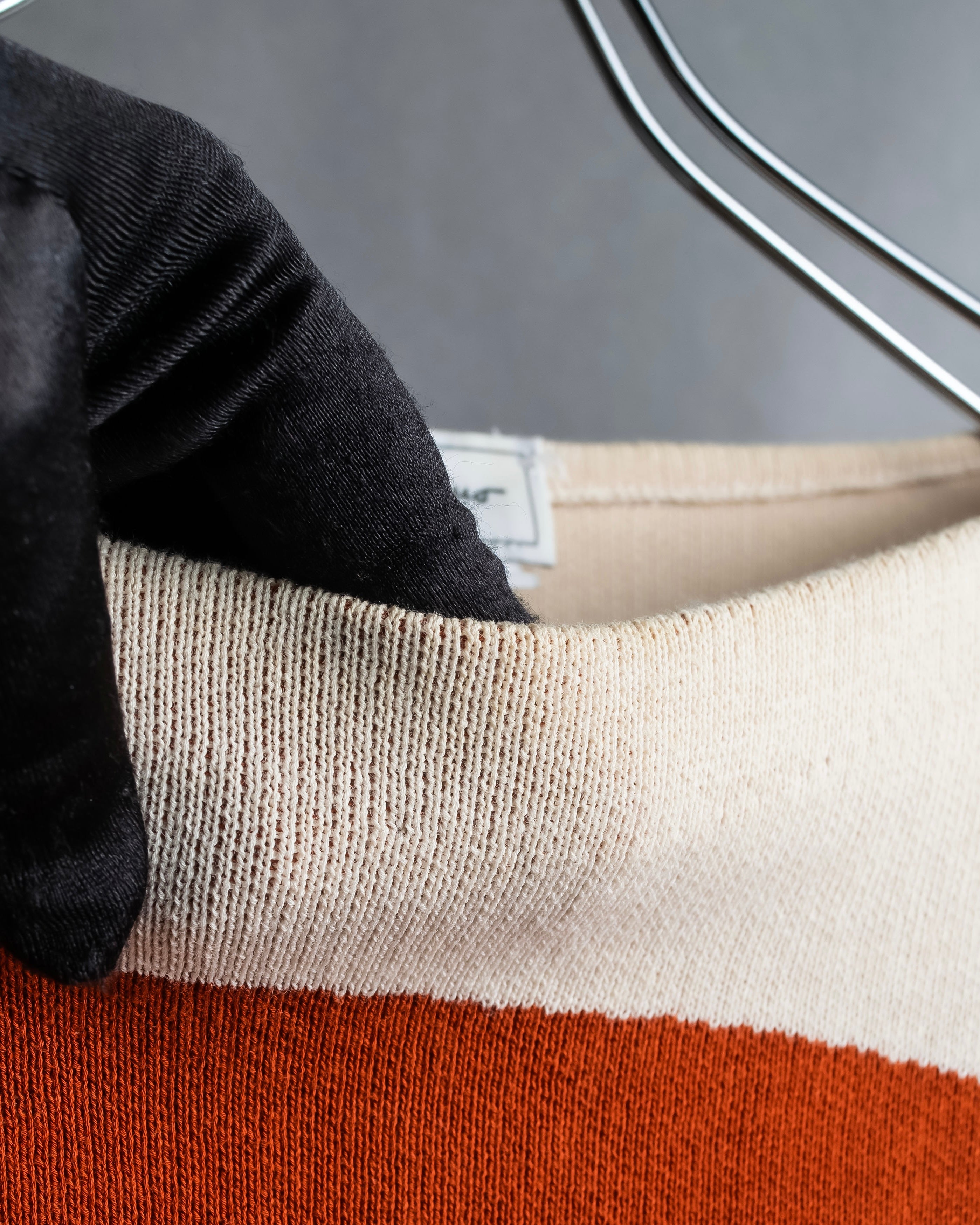 "Salvatore Ferragamo" 2 numbering graphic design intarsia knit