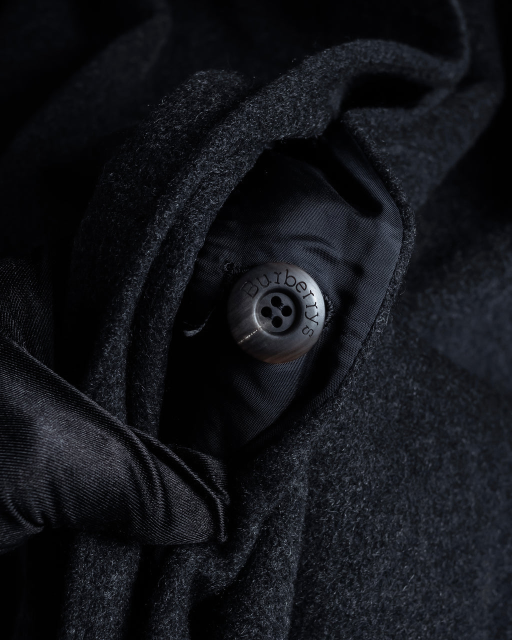 -SPECIAL- "BURBERRYS" 80's-90's Raglan line detail stand collar coat