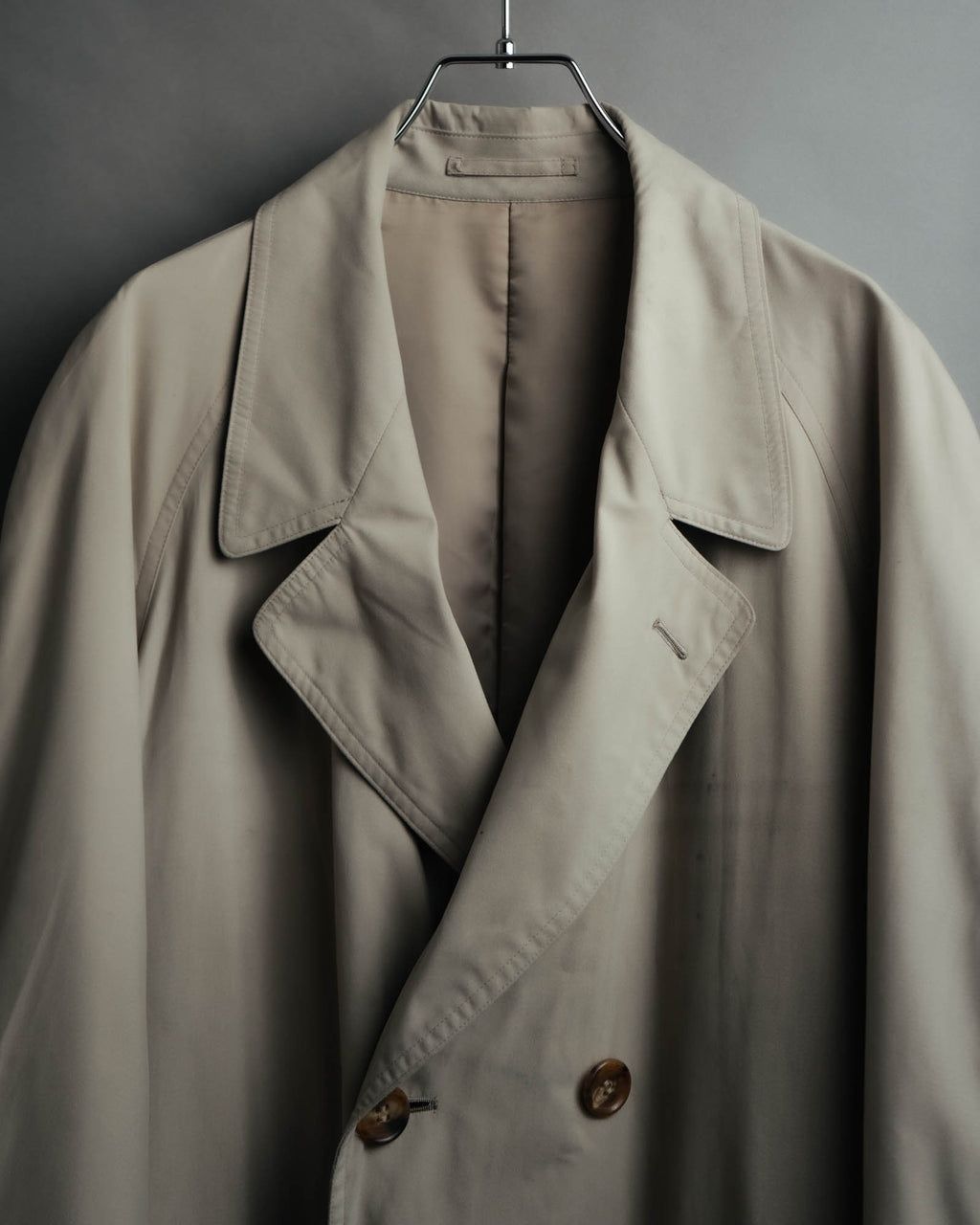 -MOOD MILLÉSIMES- 90’s oversized belted double long coat