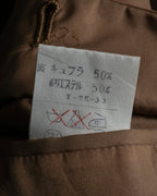 "CHRISTIAN DIOR MONSIEUR" 80's-90's Classic tailored wool melton chester coat