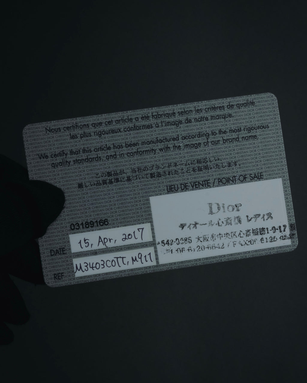 –SPECIALS– "Christian Dior" 10's L’Arcane sans nom tarot collection wallet clutch bag