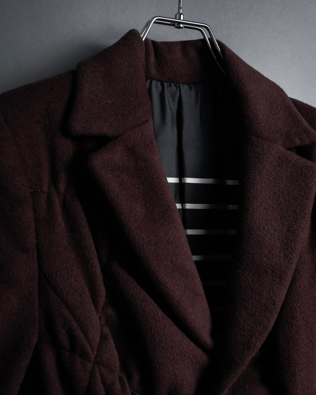 -SPECIAL- "JEAN PAUL GAULTIER"
 1990's-00's Gathered tuck shape design long coat