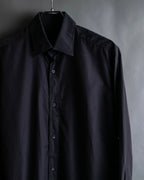 "GUCCI" Slightly glossy pinstripe oversized shirt